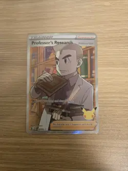 Professor's Research - 024/025 - Pokemon Celebrations Full Art Ultra Rare NM - Image 2