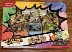 Pokemon Ascended Heroes First Partner Deluxe Pin Collection New Factory Sealed - Image 1