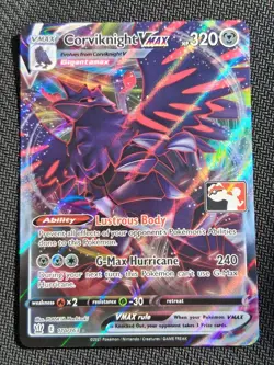 Corviknight VMAX 110/163 Pokemon Play! Prize Pack Series 1 Stamp NEAR MINT NM - Image 1