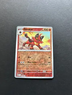 2024 Pokemon Temporal Forces - Torracat Reverse Holo No. 33/162 - Image 1