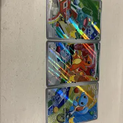 Pokemon TCG First Partner Illustration Collection Series 1 Kanto Starter Set - Image 2