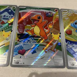 Pokemon TCG First Partner Illustration Collection Series 1 Kanto Starter Set - Image 4