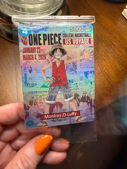Monkey.D.Luffy (055) (College Basketball US Voyage) P-055 One Piece Promotion... - Image 2