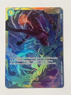 Sanji OP06-119 SEC Wings of the Captain Foil - One Piece NM - Image 1