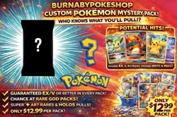 Pokemon Mystery Pack 15 Cards – Guaranteed EX/V Hit – Full Art & God Pack Chance - Image 2