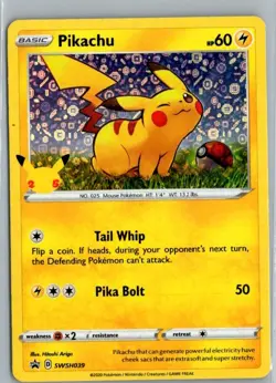 Pikachu - (General Mills) Holo Promo Miscellaneous Cards & Products SWSH039 NM - Image 1