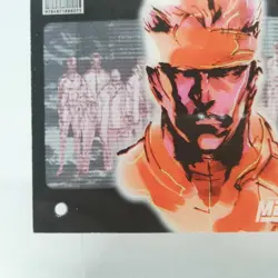 019 Solid Snake Metal Gear Solid Trading card Plastic Back serial KONAMI - Image 4