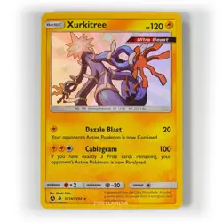 Pokemon - Xurkitree - SV14/SV94 - SM Hidden Fates - Shiny Vault Card - Image 1