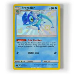 Pokemon - Frogadier - SV12/SV94 - SM Hidden Fates - Shiny Vault Card - Image 1