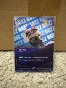 Teemo - Scout (GG EZ) - RIFTBOUND Organized Play Promotional Cards (OPP) - Image 1