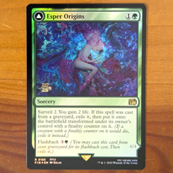 Esper Origins - Prerelease Foil Promo - Final Fantasy VI MTG FF6 - Image 1