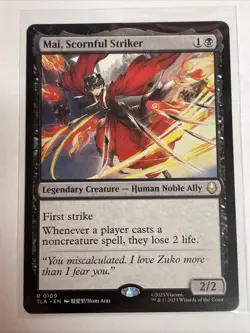 Mai, Scornful Striker Avatar: The Last Airbender #109 Rare - Image 1