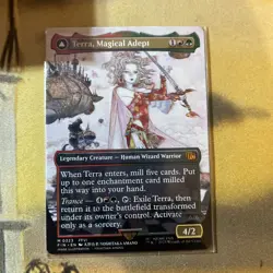 MTG / Terra, Magical Adept / Showcase -Borderless / Nm - Image 1