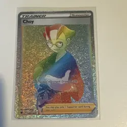 Pokemon Card Choy 200/189 Secret Rainbow Rare Astral Radiance pack fresh Mint - Image 3