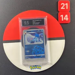 2025 Chinese Pokemon Gem Pack Vol 2 CBB2C 08 09/14 Glaceon Master Ball Grade9.5 - Image 1