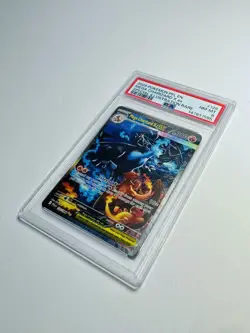 2025 POKEMON PFL SPECIAL ILLUSTRATION RARE #125 MEGA CHARIZARD X EX PSA 8 - Image 2