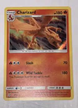 Pokemon Charizard Detective Pikachu 5/18 - 2019 Holo Rare Stage 2 🔥🔥 - Image 1
