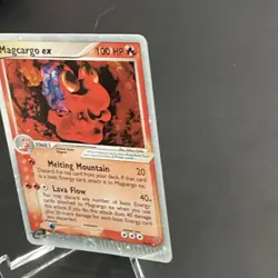 Pokemon TCG EX Dragon Magcargo EX Holo Rare Card 95/97 LP/! - Image 3
