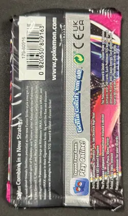 Pokemon TCG Sword & Shield Fusion Strike Booster Pack Factory Sealed NEW - Image 2