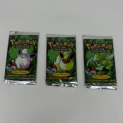 First Edition Jungle Booster Pack Art Set Pokemon Light - Image 1