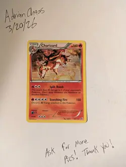 Pokemon TCG Legendary Treasures Cosmos Holofoil Charizard 19/113 Near Mint - Image 4