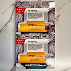 Pokemon Mabosstiff ex Showcase Box Lot of 2 Sealed - Image 2