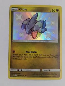 Gible SV38/SV94 Hidden Fates: Shiny Vault Holo Baby Shiny Pokemon TCG NM - Image 1