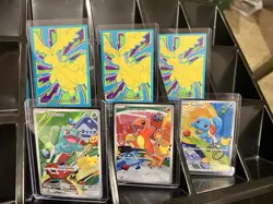 Pokemon TCG First Partner Illustration Collection, Series 1 Kanto GEN 1 Starters - Image 1