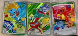 Pokemon First Partner Illustration Collection Series 1 **Kanto Gen 1 Starters** - Image 1