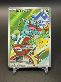 Pokemon 2026 First Partner Illustration Collection Series 1 Promo Kanto Starters - Image 2