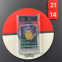 Pokemon TCG S-Chinese Sword & Shield Pikachu CSDC 001 Grade9.5 - Image 1