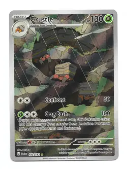 Crustle 183/182 SV04: Paradox Rift Holo Pokemon TCG - NM - Image 1