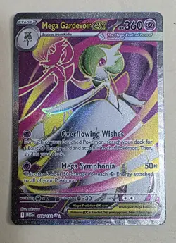 Mega Gardevoir ex Full Art Ultra Rare 159/132 Pokemon Mega Evolution English - Image 1