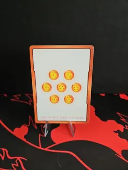 Energy Marker E-80 Silver Goku Manga Booster 02 Dragon Ball Card English - Image 2