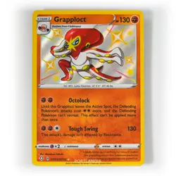 Pokemon - Grapploct - SV073/SV122 - SWSH Shining Fates - Shiny Vault Card - Image 1
