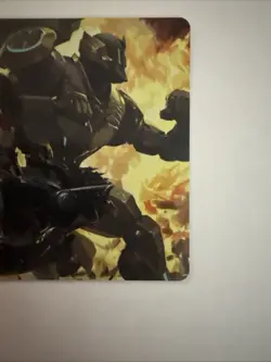 Magic MTG Machinist's Arsenal Art Card (Gold-Stamped Planeswalker Symbol) - Image 3