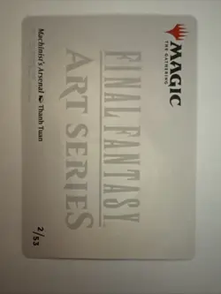 Magic MTG Machinist's Arsenal Art Card (Gold-Stamped Planeswalker Symbol) - Image 4