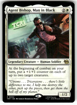 Agent Bishop, Man in Black 02 NM MTG TMT Magic - Image 1