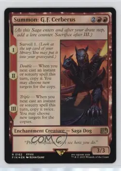 Summon: GF Cerberus Foil Magic: Final Fantasy FIN #0162 - Image 1