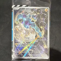 Pokemon Thundurus 209 Promo Full Art Holo 120 HP SV Scarlet Violet English - Image 1