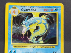 Base Set Pokemon TCG Gyarados 6/102 Rare Holo HP/DMG - Image 4