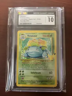 2021 Pokemon Celebrations Venusaur Base Set Holo #15/102 CGC 10 - Image 1