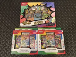 Pokemon TCG First Partner Illustration Collection Series 1 New Sealed BUNDLE - Image 1