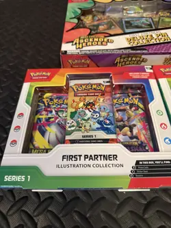 Pokemon TCG First Partner Illustration Collection Series 1 New Sealed BUNDLE - Image 4