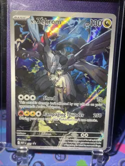Pokemon N's Zekrom Black Star Promo From Ascended Heroes ETB 031 - Image 1
