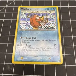 Magikarp 64/107 Pokemon Deoxys STAMPED Reverse Holo 2005 H2 - Image 1