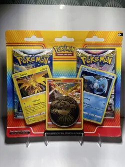 2-Pack Blister Pack [Articuno, Zapdos, & Moltres] - MCAP Pokemon TCG Sealed - Image 1
