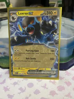 Luxray ex 068/167 Double Rare SV Twilight Masquerade Pokemon English NM - Image 1