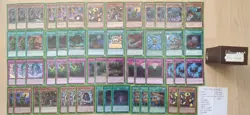 Ninja Simorgh Krieger Flipp Finsternis Ninjutsu Yu-Gi-Oh! Deck + Hullen - Image 1