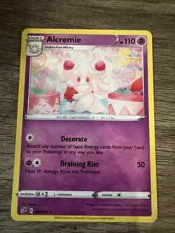 Alcremie 087/192 SWSH02: Rebel Clash Pokemon Card NM - Image 1